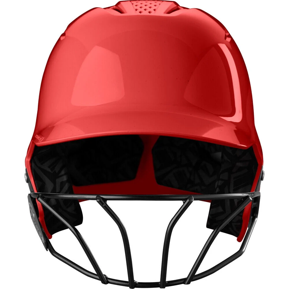Evoshield XVT 2.0 Fastpitch Softball Batting Helmet w/ Facemask Gloss Scarlet