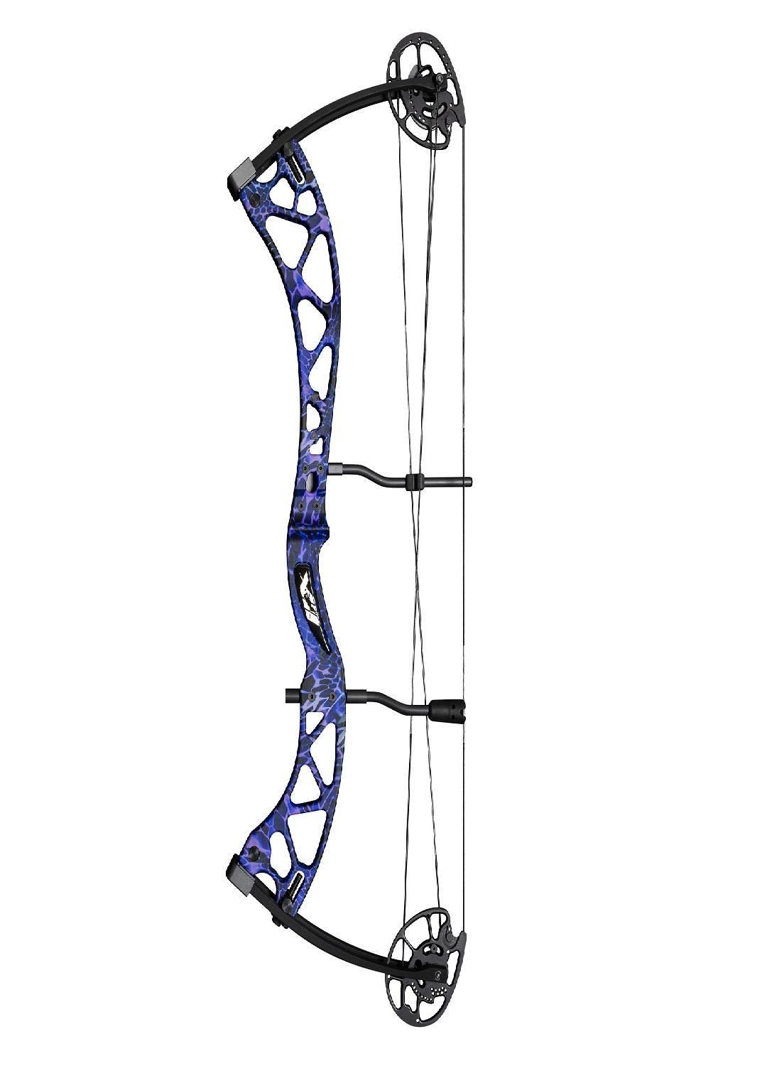 Martin Carbon Mist Compound Bow Package RH 50lb Purple