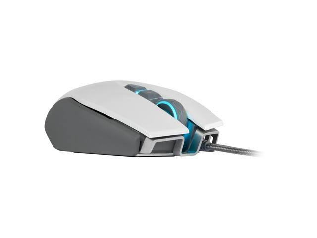 Corsair M65 RGB Elite Tunable FPS Gaming Mouse White with Black, 18000 DPI, Optical, iCUE Software