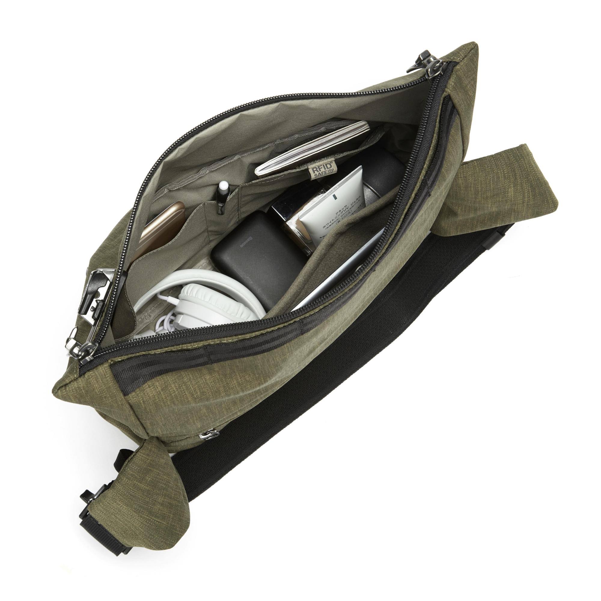 Pacsafe Metrosafe x Anti-Theft Sling Pack Carbon