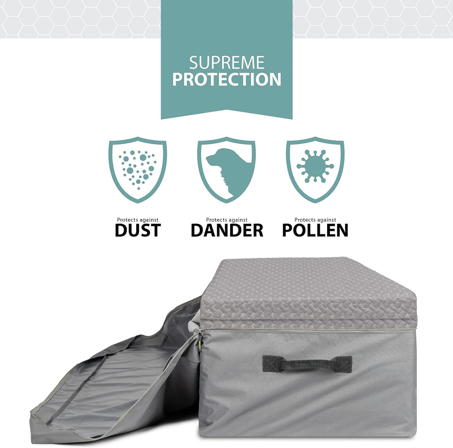 Carry Case for Milliard Tri-Fold Mattress 4 inch Queen (Does Not Fit 6 inch)