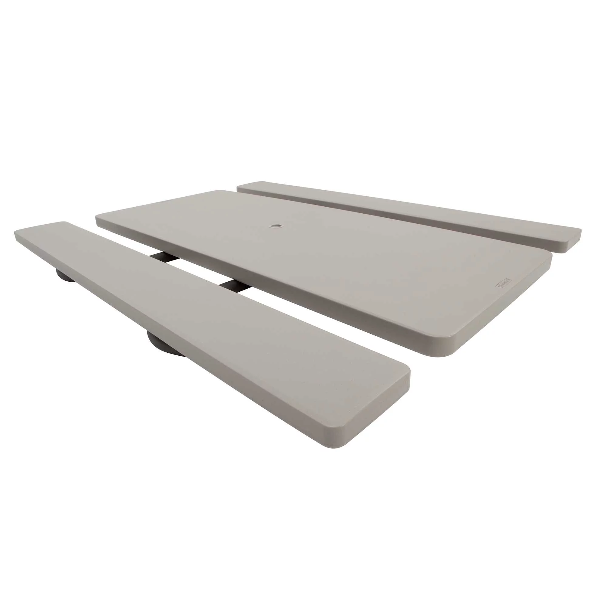Lifetime 6 Foot Folding Picnic Table, Putty, 22119 - Radiant Selections