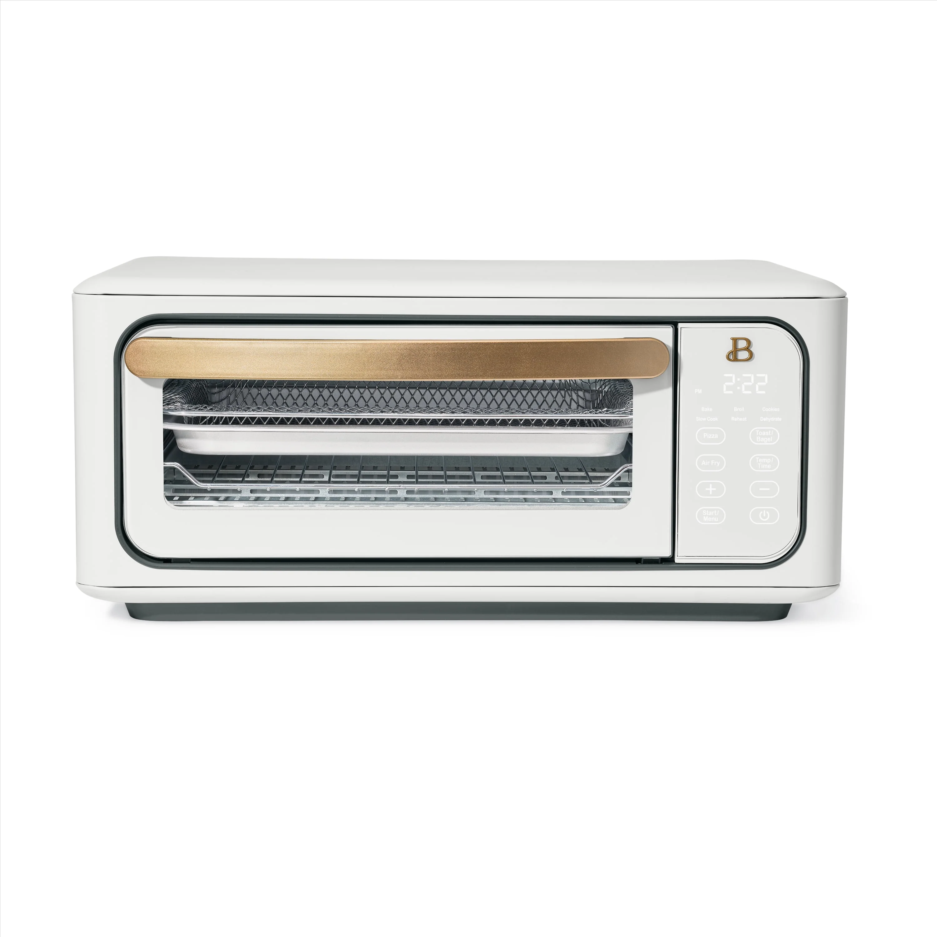 Beautiful Infrared Air Fry Toaster Oven, 9-Slice, 1800 W, Black Sesame by Drew Barrymore