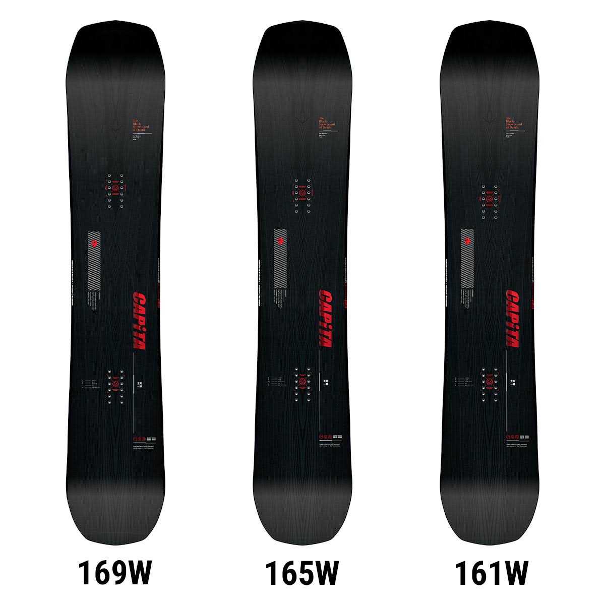 Capita Black Snowboard of Death - Sports Supplies Online Store