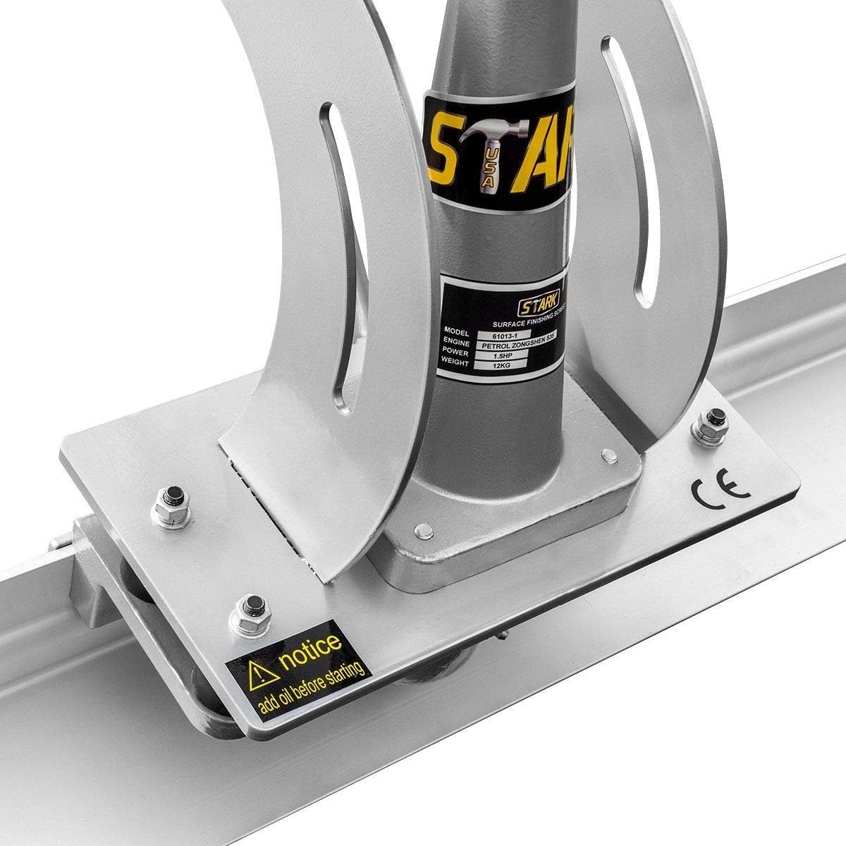 Stark 31cc Vibratory Screed Gas Power Screed Engine EPA Concrete Surface Finish Leveling Tamper Ruler with 7' feet Blade
