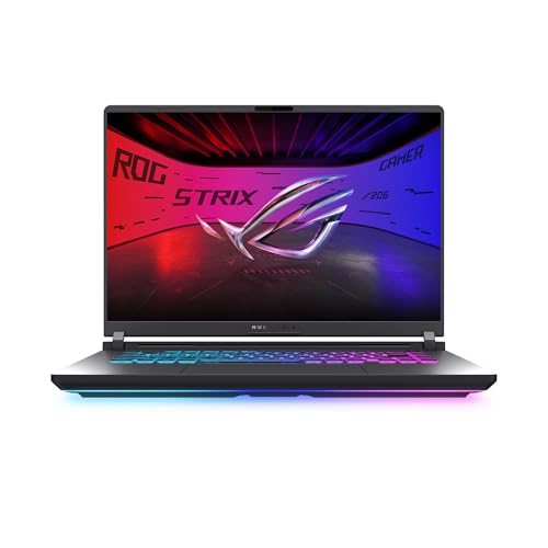 ASUS ROG Strix G16 (2025) Gaming Laptop, 16” FHD+ 16:10 165Hz/3ms Display, NVIDIA® GeForce RTX™ 5060 Laptop GPU, Intel® Core™ i7 Processor 14650HX