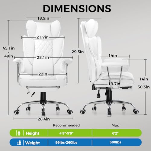 GTRACING Gaming Chair,Office Chair with Pocket Spring Lumbar Support