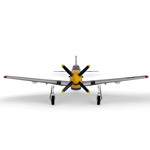 E-flite RC Airplane UMX P-51D Detroit Miss BNF BasicTransmitter Battery and Charger Not Included EFLU7350