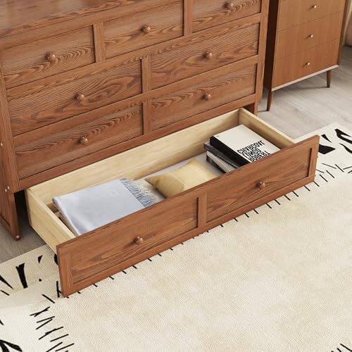 KEIKI Queen Size Cabinet Murphy Bed with Charging Station and Drawer, Multiple Storage Foldable Hideaway Wall Murphy Bed Frame with Solid Slat