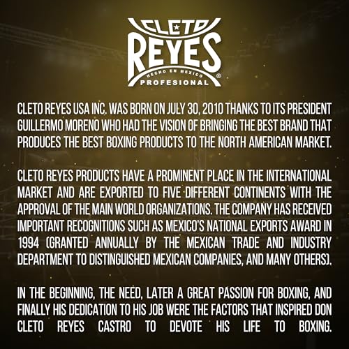 CLETO REYES Traditional Professional Boxing Gloves with Laces for Training, Sparring and Heavy Punching Bags for Men and Women, MMA, Kickboxing