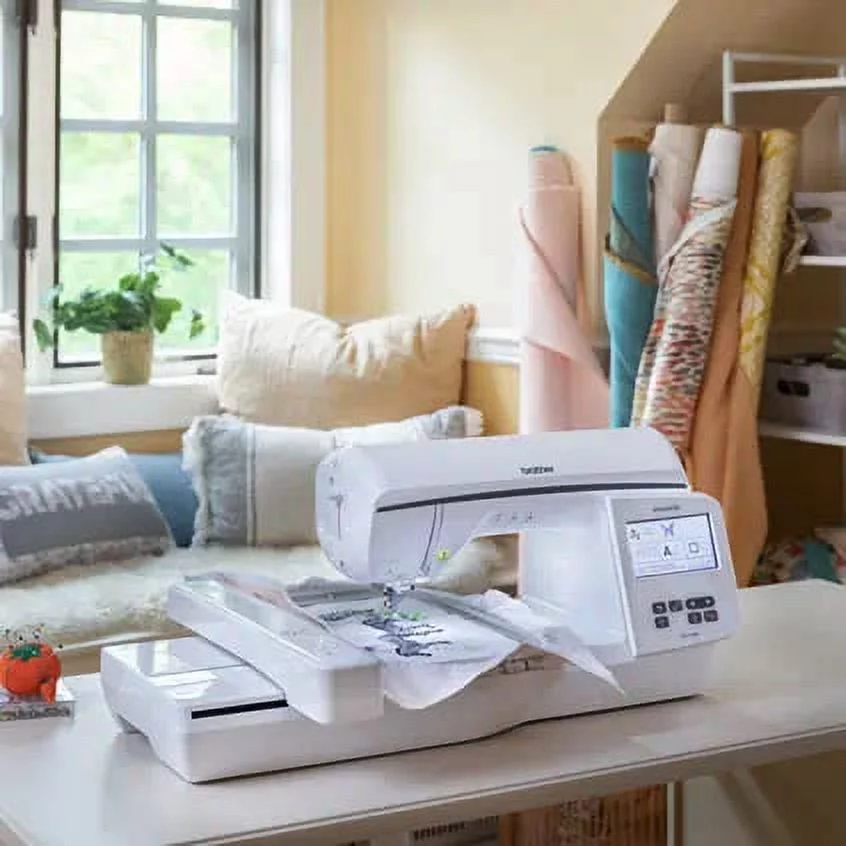 BROTHER NQ1700E Embroidery Machine with WiFi and BES Blue Software