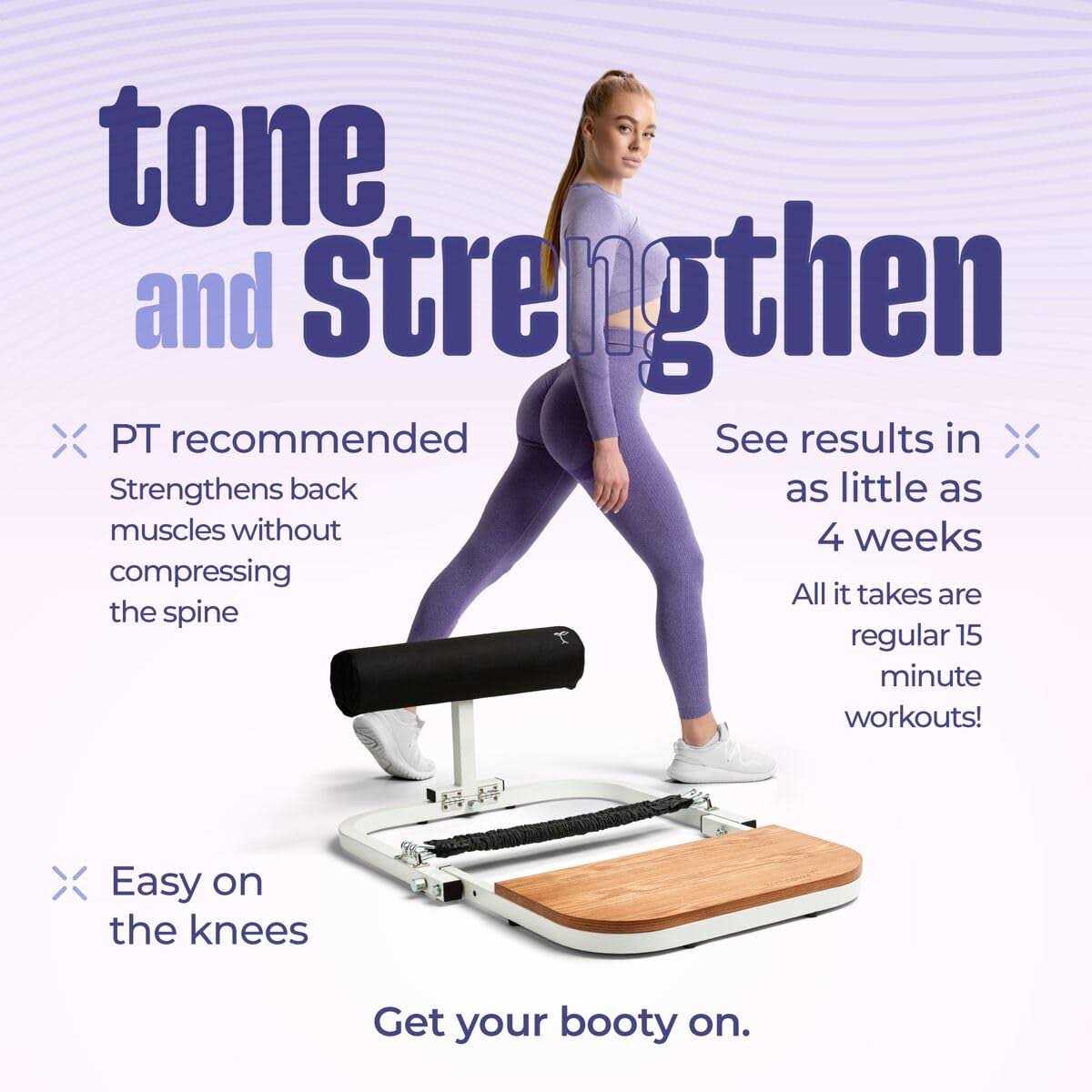 BootySprout High Resistance at Home Glute Trainer - Sports Supplies Online Store