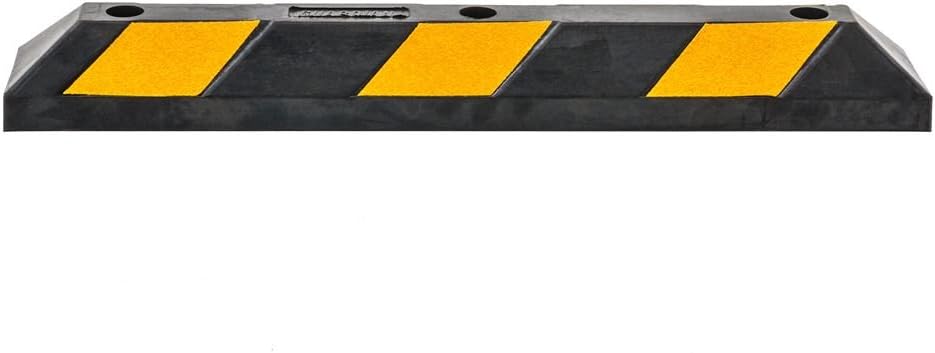 Discount Ramps Guardian DH-PB-5 Heavy Duty Rubber Parking Curb - 36 Inch x 5.9 Inch Pack of 2