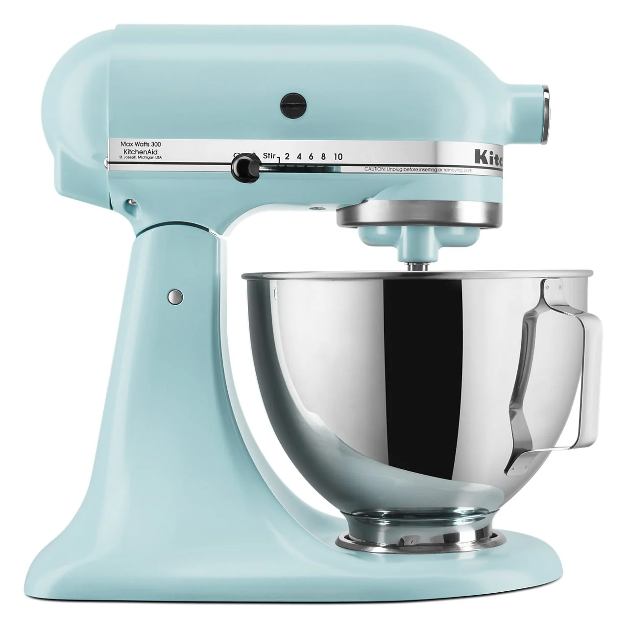 KitchenAid® Deluxe 4.5 Quart Tilt-Head Stand Mixer, Silver, KSM97