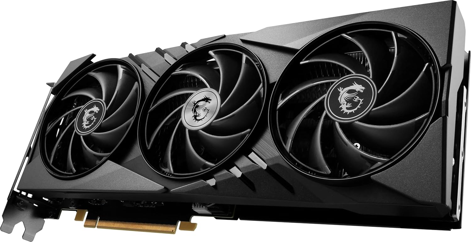 MSI Gaming RTX 4070 Super 12G Gaming X Slim Graphics Card (NVIDIA RTX 4070 Super, 192-Bit, Extreme Clock: 2655 MHz, 12GB GDRR6X 21 Gbps, HDMI/DP