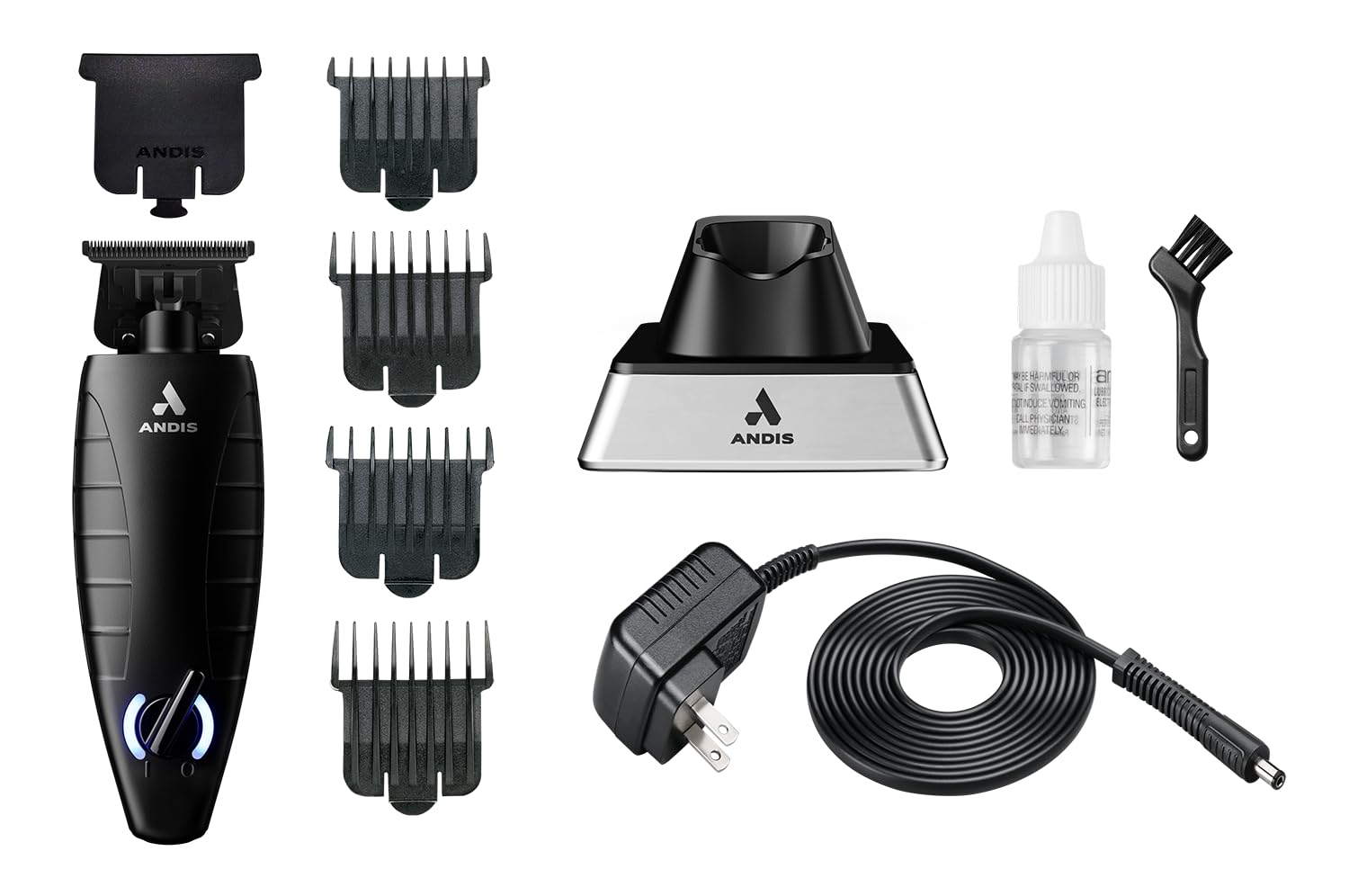 Andis GTX-EXO Black Label Special Edition, Professional Lithium-ion Electric Beard & Hair Trimmer, M-Force Technology, Cordless