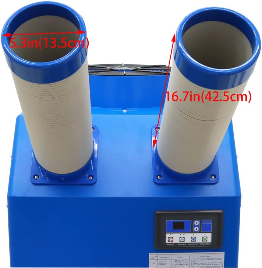 New! Mobile industrial portable radiator air conditioner workshop cooling down