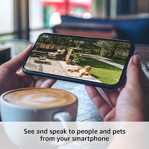 Blink Outdoor 4 (newest model), Wire-free smart security camera, two-year battery life, two-way audio, HD live view, enhanced motion detection