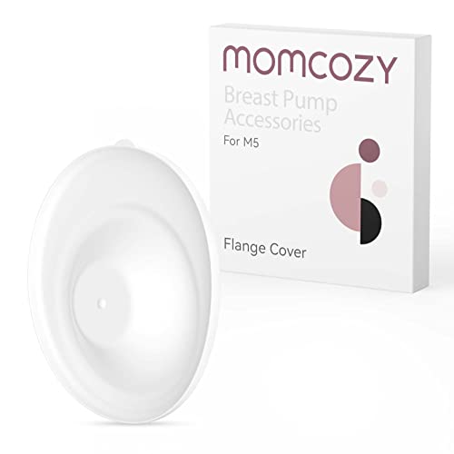 Momcozy M5 Hands-Free Wearable Breast Pump, Double-Sealed Flange for Baby-Like Comfort, 3 Modes & 9 Suction Levels, Portable Electric Pump – 24mm