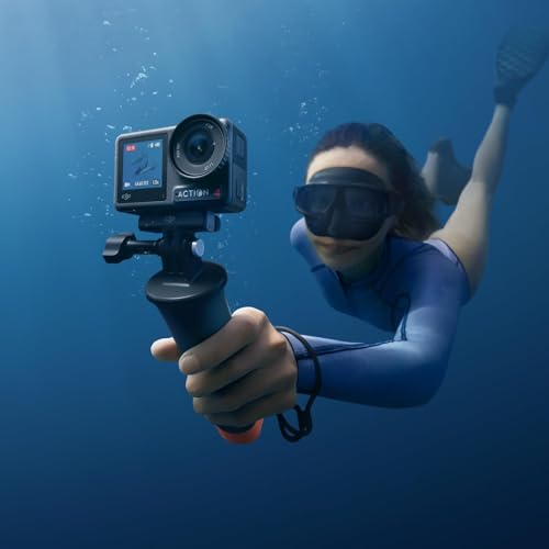 DJI Osmo Action 4 Standard Combo, 4K/120fps Waterproof Action Camera with a 1/1.3-Inch Sensor, Stunning Low-Light Imaging