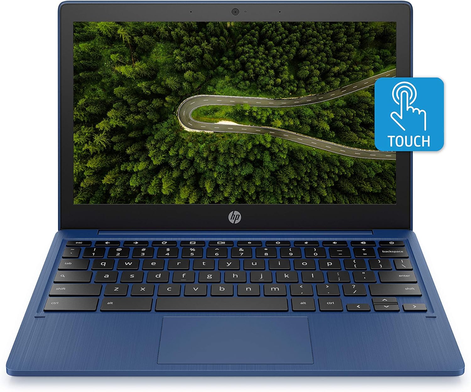 HP Chromebook 11-inch Laptop - MediaTek - MT8183 - 4 GB RAM - 32 GB eMMC Storage - 11.6-inch HD IPS Touchscreen - with Chrome OS™ - (11a-na0060nr