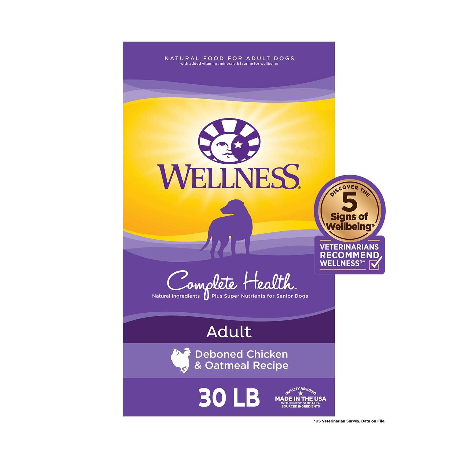 Wellness Complete Health Chicken Dry Dog Food - Pet Supplies online store