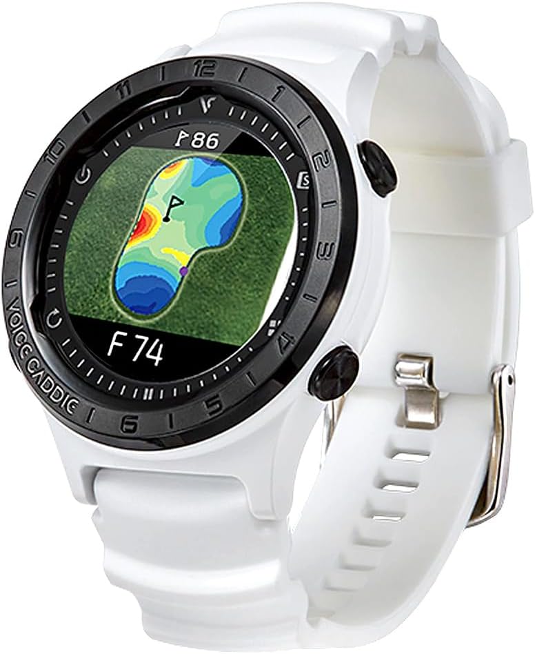 A2 Lightweight Hybrid Golf GPS Watch | Slope Mode, Color Touchscreen, Green Undulation | 40