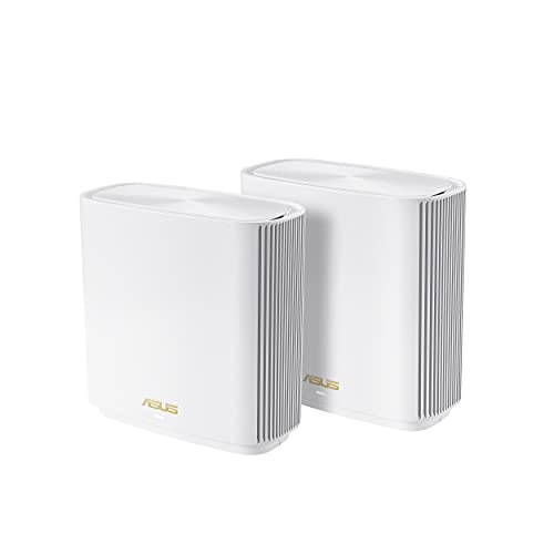 ASUS ZenWiFi AX6600 Tri-Band Mesh WiFi 6 System (XT8 1PK) - Whole Home Coverage up to 2750 sq.ft & 4+ rooms, AiMesh
