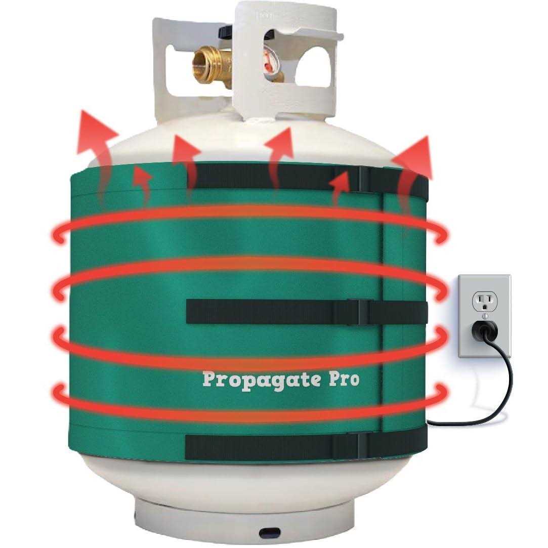 20 Pound Propane Gas LP Cylinder Tank Heater by Propagate Pro 110V Heating Wrap for 5 Gallon Buckets 30 - Shop Hardware Tools Online Store