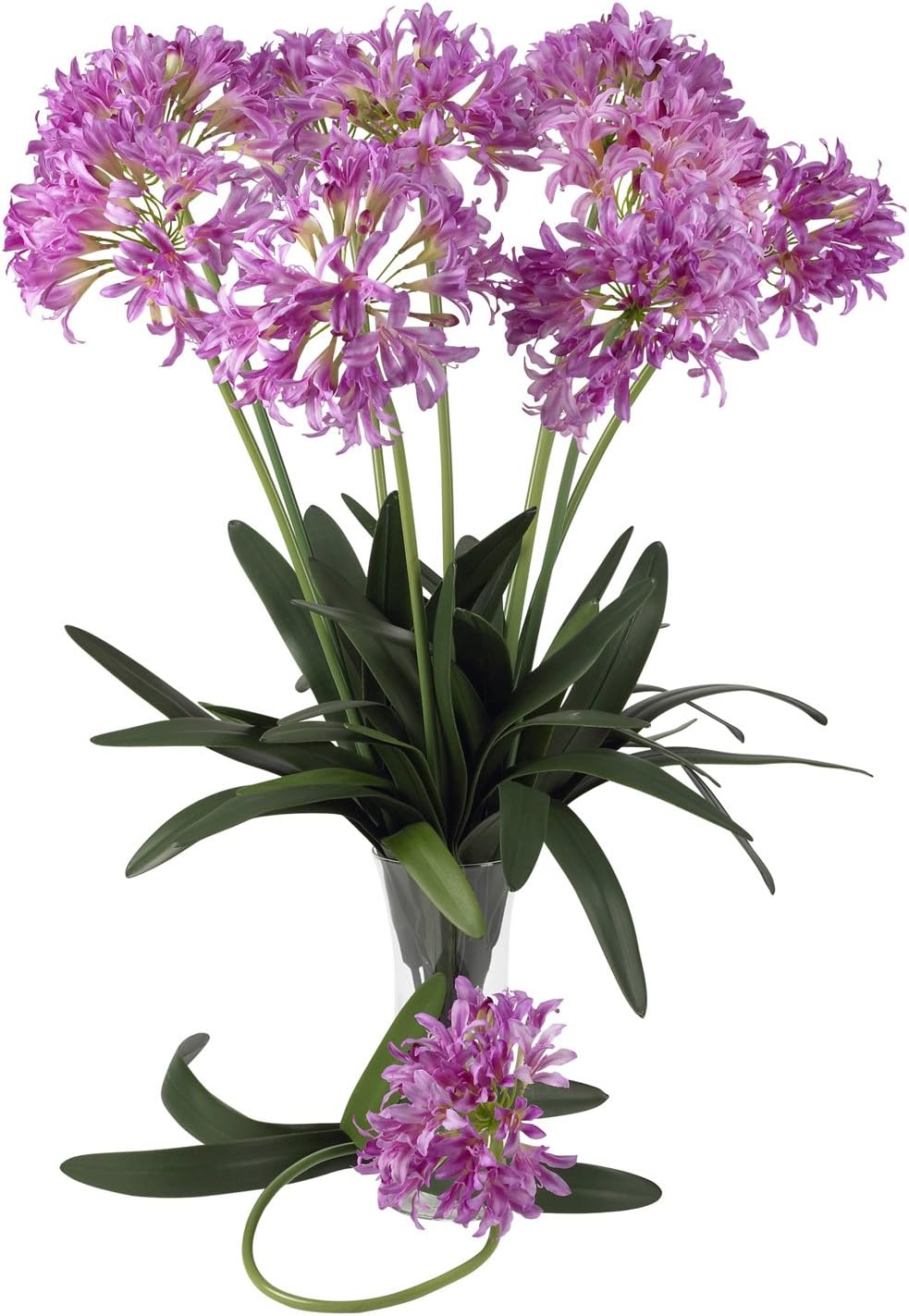 Nearly Natural 2129-YL 29 African Lily Stem (Set of 12) Yellow Pack of 2