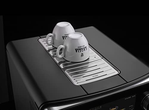 Gaggia Accademia Luxury Italian Fully Automatic Espresso Machine with 19 Customized drink settings,0.5 Liters,RI9782/46 Brushed Stainless