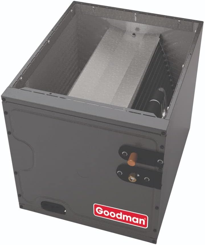 Goodman 2.5 Ton 14.3 SEER2 High-Efficiency Single Stage Split System Air Conditioner GSXM403010 and CAPTA3022C4 with Internal TXV