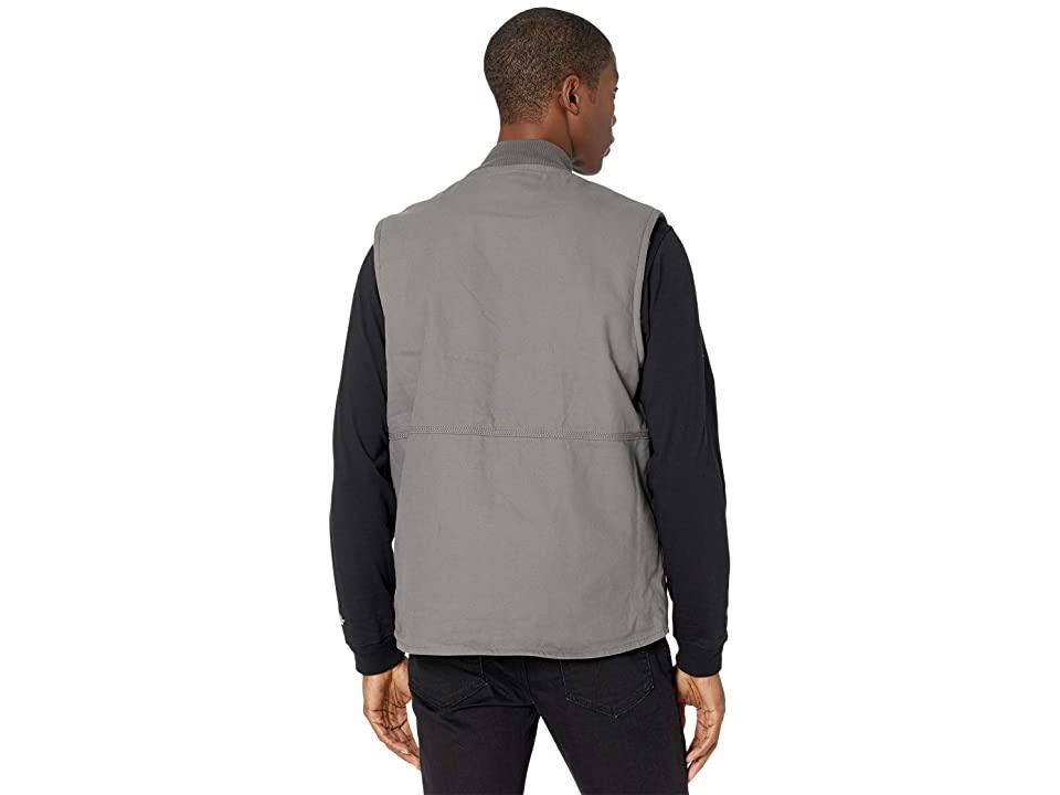 Timberland Pro Men&s Gritman Lined Canvas Vest, Pewter