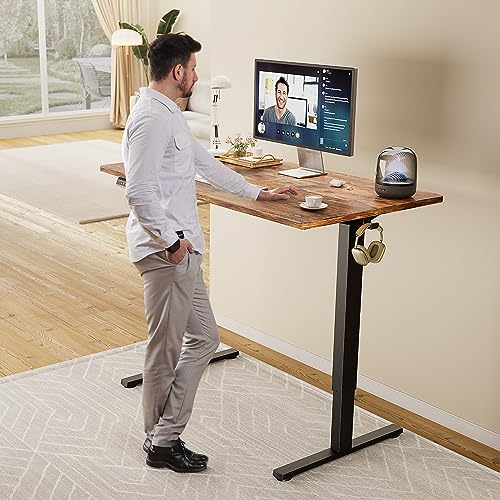 Standing Desk, Adjustable Height Electric Sit Stand Up Down Computer Table