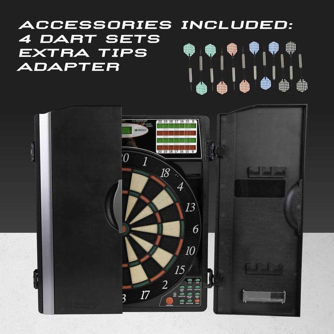 Arachnid Titanium 5400 Electronic Dartboard and Cabinet EDBM680 - Sports Supplies Online Store
