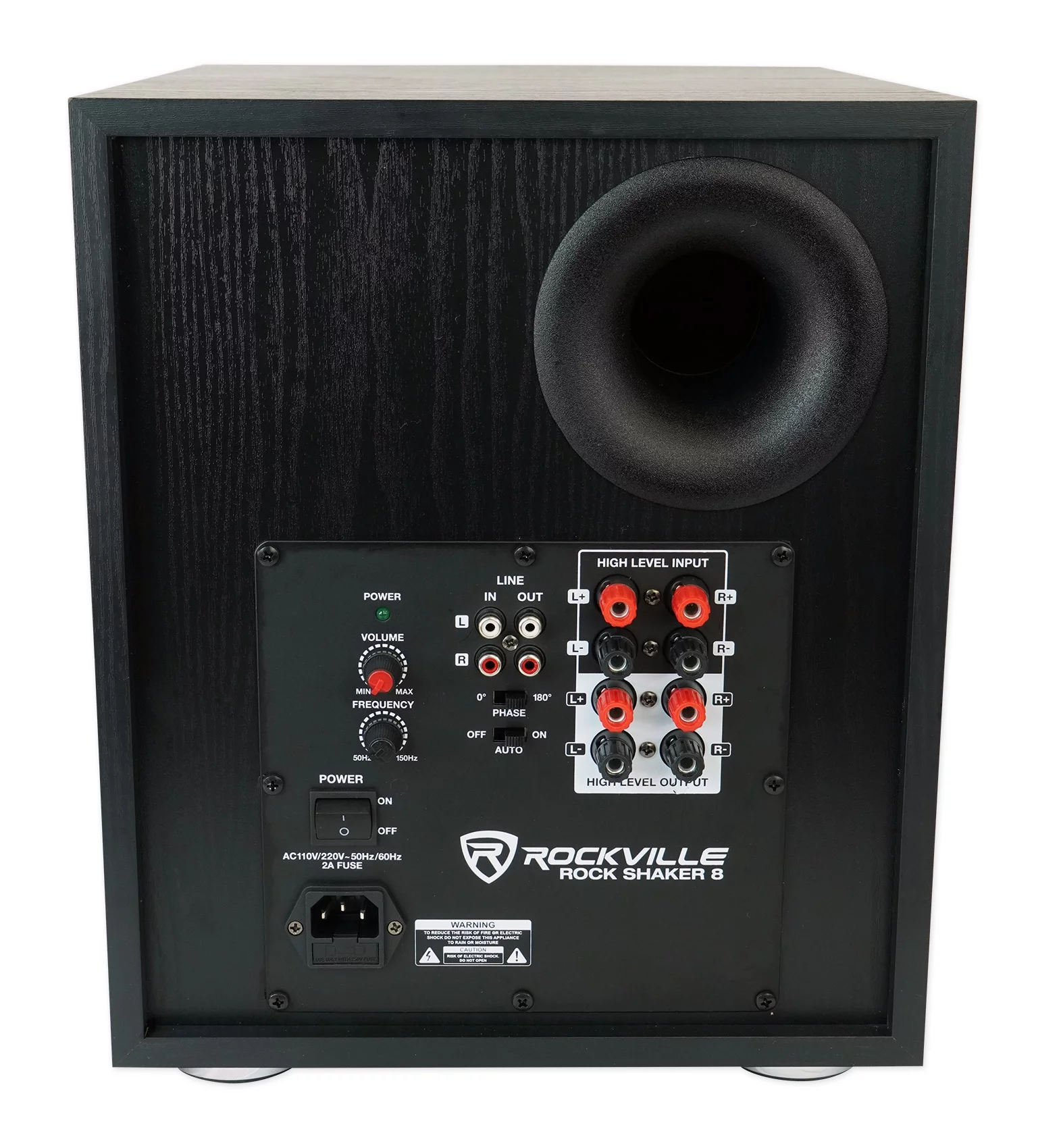 (4) 6.5" Black Ceiling Speaker+Bluetooth Receiver+Subwoofer 4 Restaurant/Office