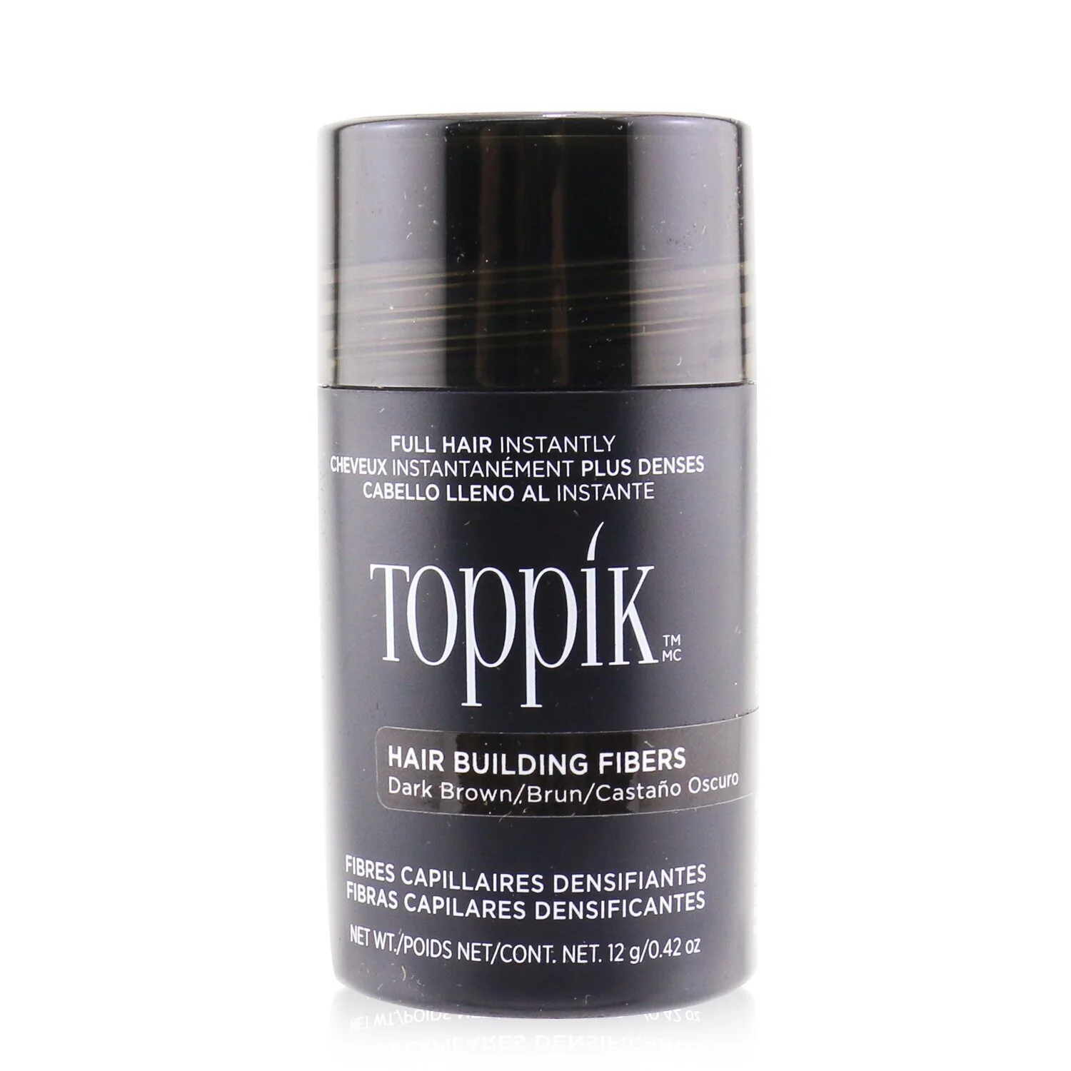 Toppik Hair Building Fibers - # Dark Brown  27.5g/0.97oz