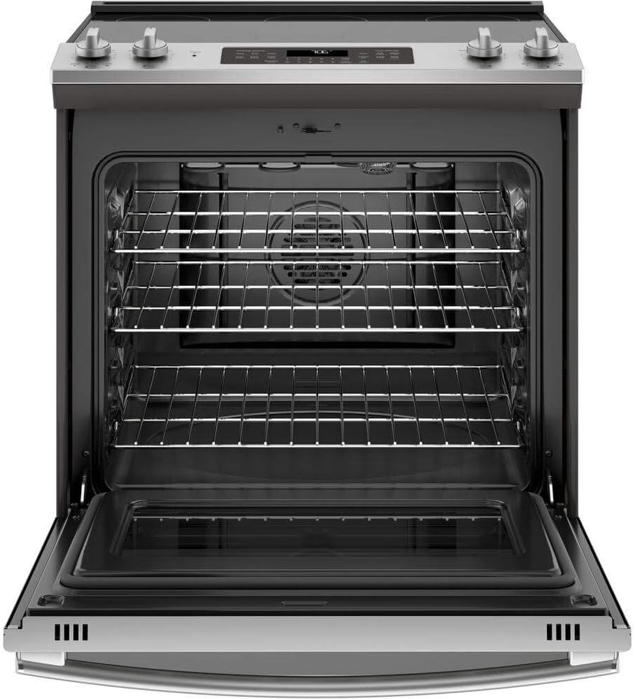 GE® 30" Slide-In Electric Convection Range with No Preheat Air Fry