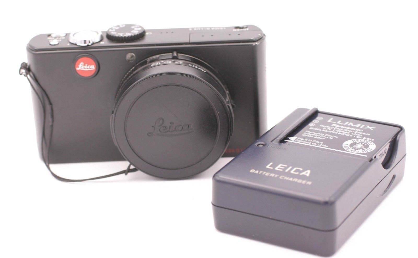 Leica D-LUX 3 10.0 MP Digital Camera - Black
