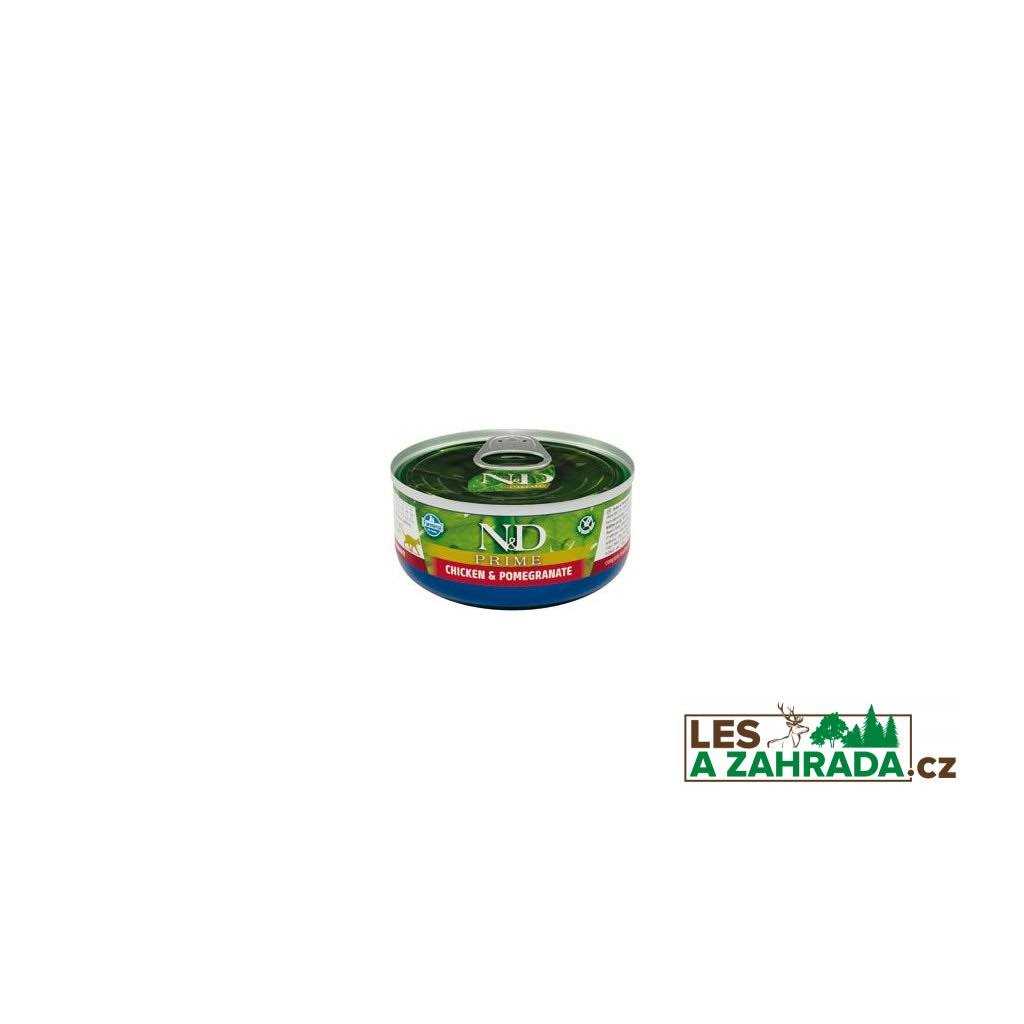 Farmina N&amp;D Prime Feline Chicken and Pomegranate Wet Food 24x2.464oz - Pet Supplies online store