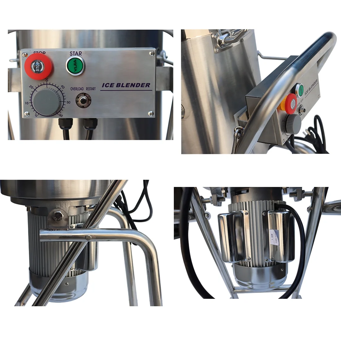 PreAsion Electric Food Chopper Processor for Meat Fruit Herbal 32L 1400r/H