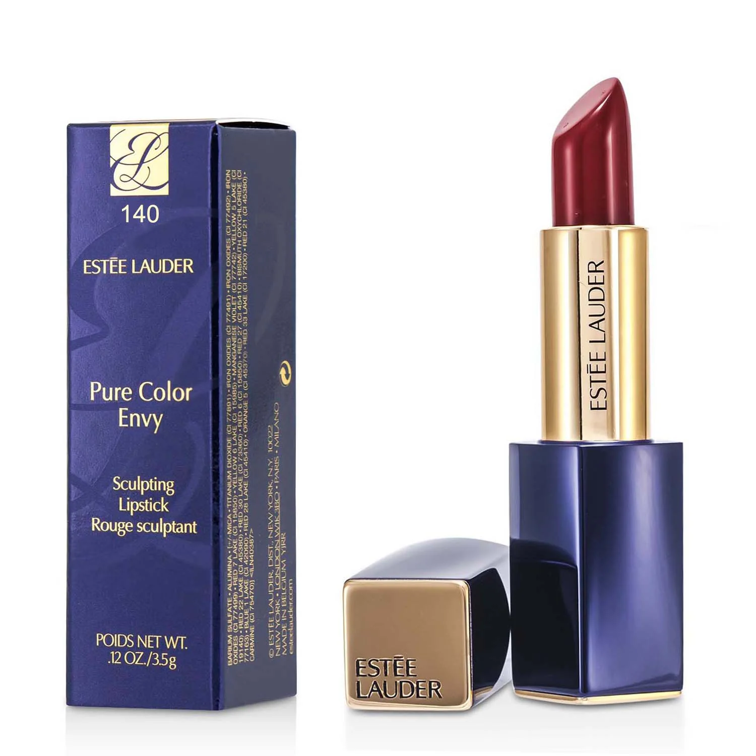Estee Lauder Pure Color Envy Sculpting Lipstick - # 420 Rebellious Rose  3.5g/0.12oz
