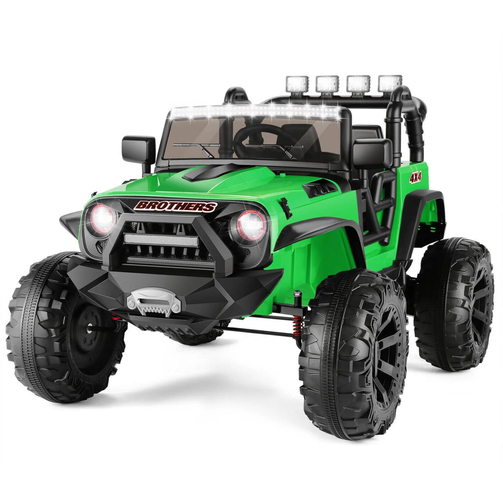 2-Seater 24V Electric Ride-On Truck with Bluetooth and Remote Control - 400W Power - Curated Treasures Market