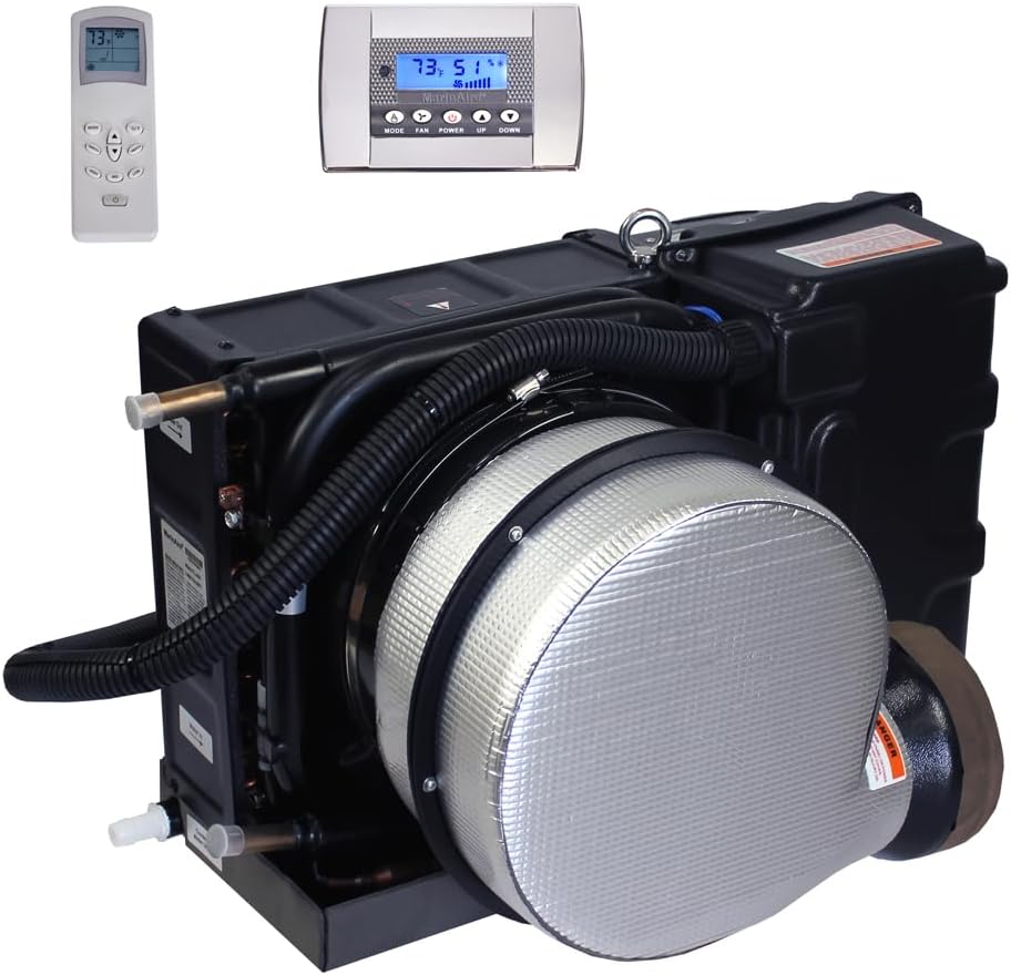 11000 Btu/h Self Contained Marine Air Conditioner and Heat Pump 110-120v/60hz