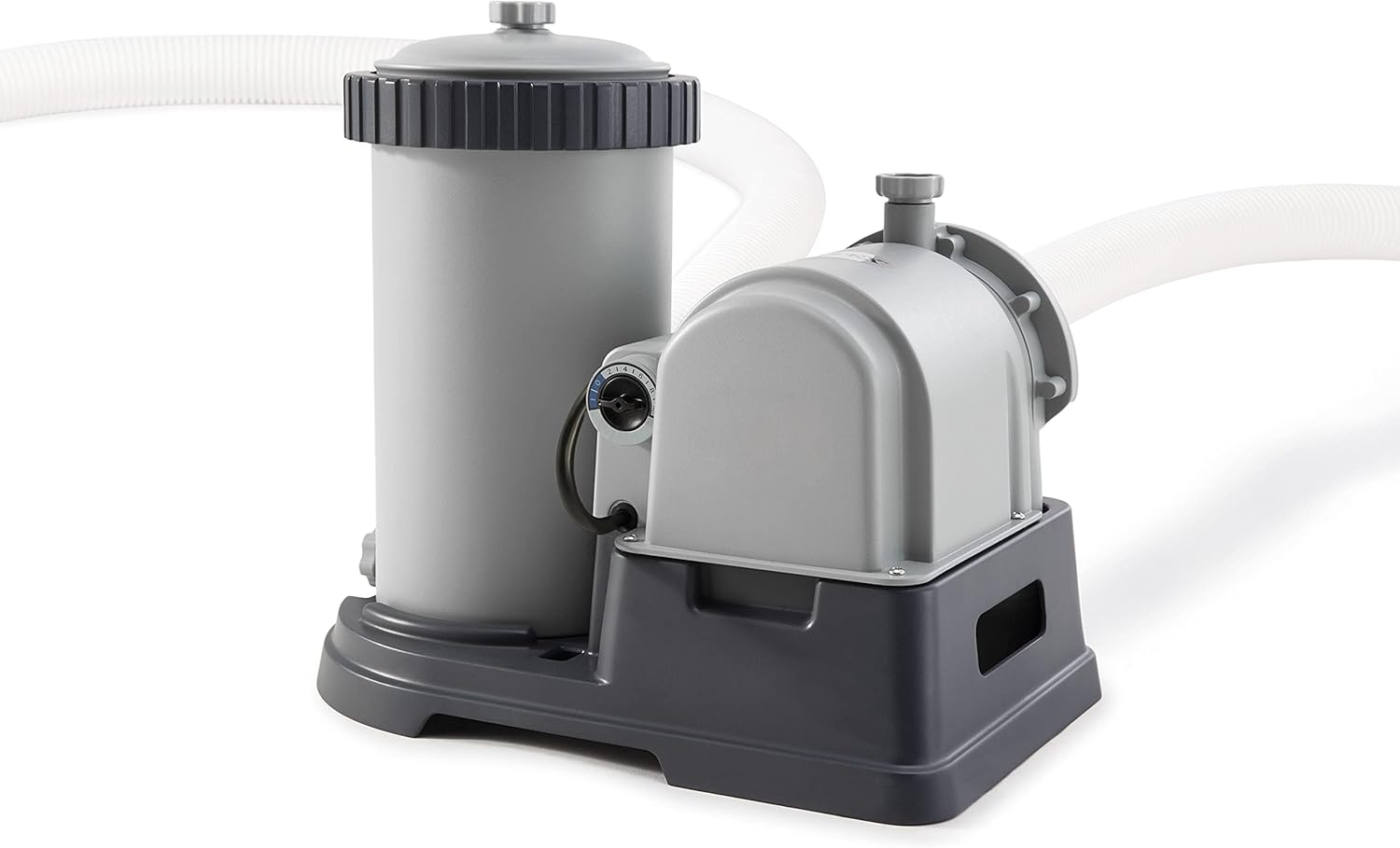 INTEX 28633EG C2500 Krystal Clear Cartridge Filter Pump for Above Ground Pools, 2500 GPH Pump Flow Rate