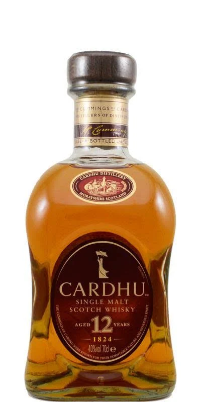 Cardhu 12 Year Old Speyside Single Malt Scotch Whisky