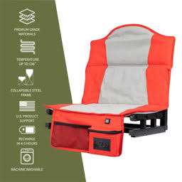 Gobi Heat Vantage Heated Stadium Seat - Sports Supplies Online Store