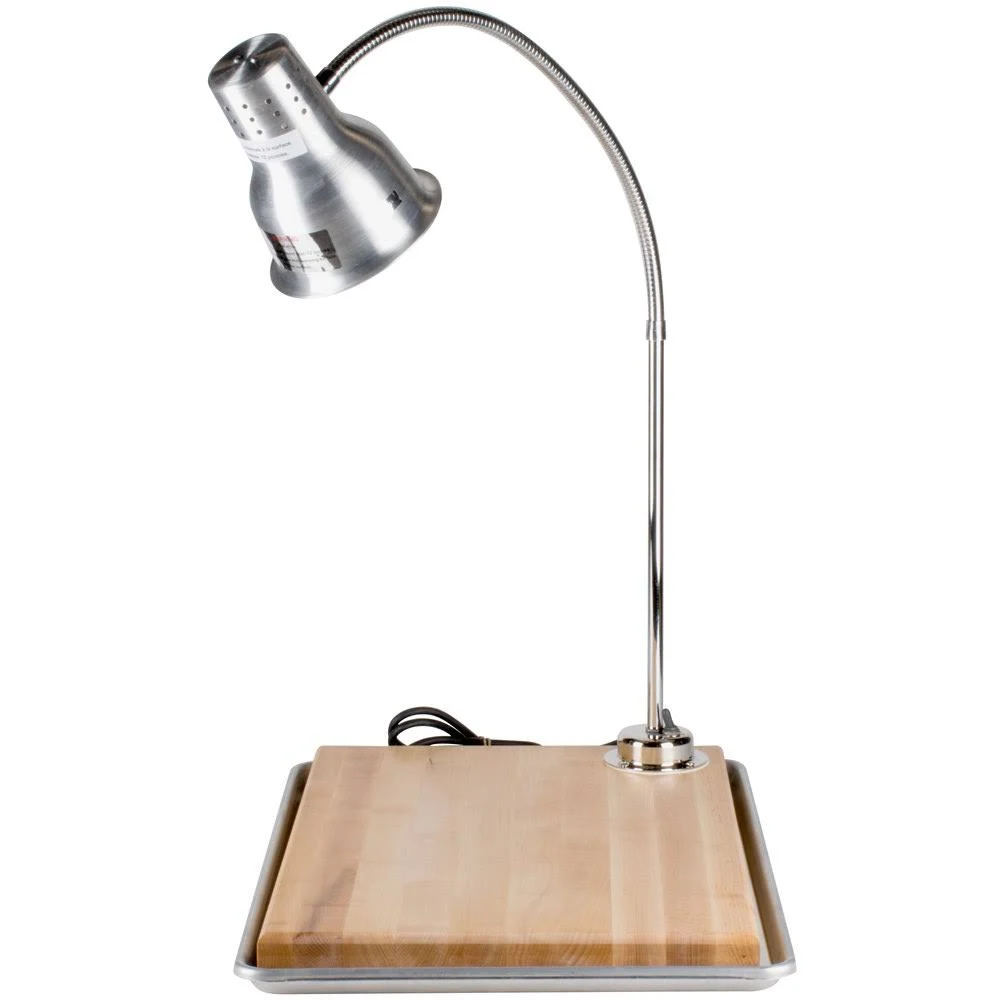 Carlisle Aluminum 39 inch Single Arm FlexiGlow Heat Lamp with Board