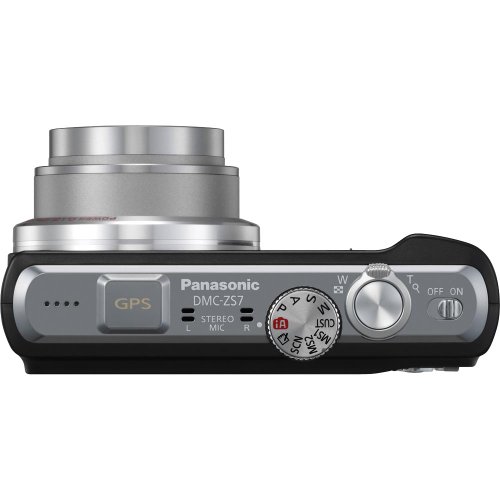 Panasonic Lumix DMC-ZS7 12.1 MP Digital Camera with 12x Optical Image Stabilized Zoom and 3.0-Inch LCD - Black