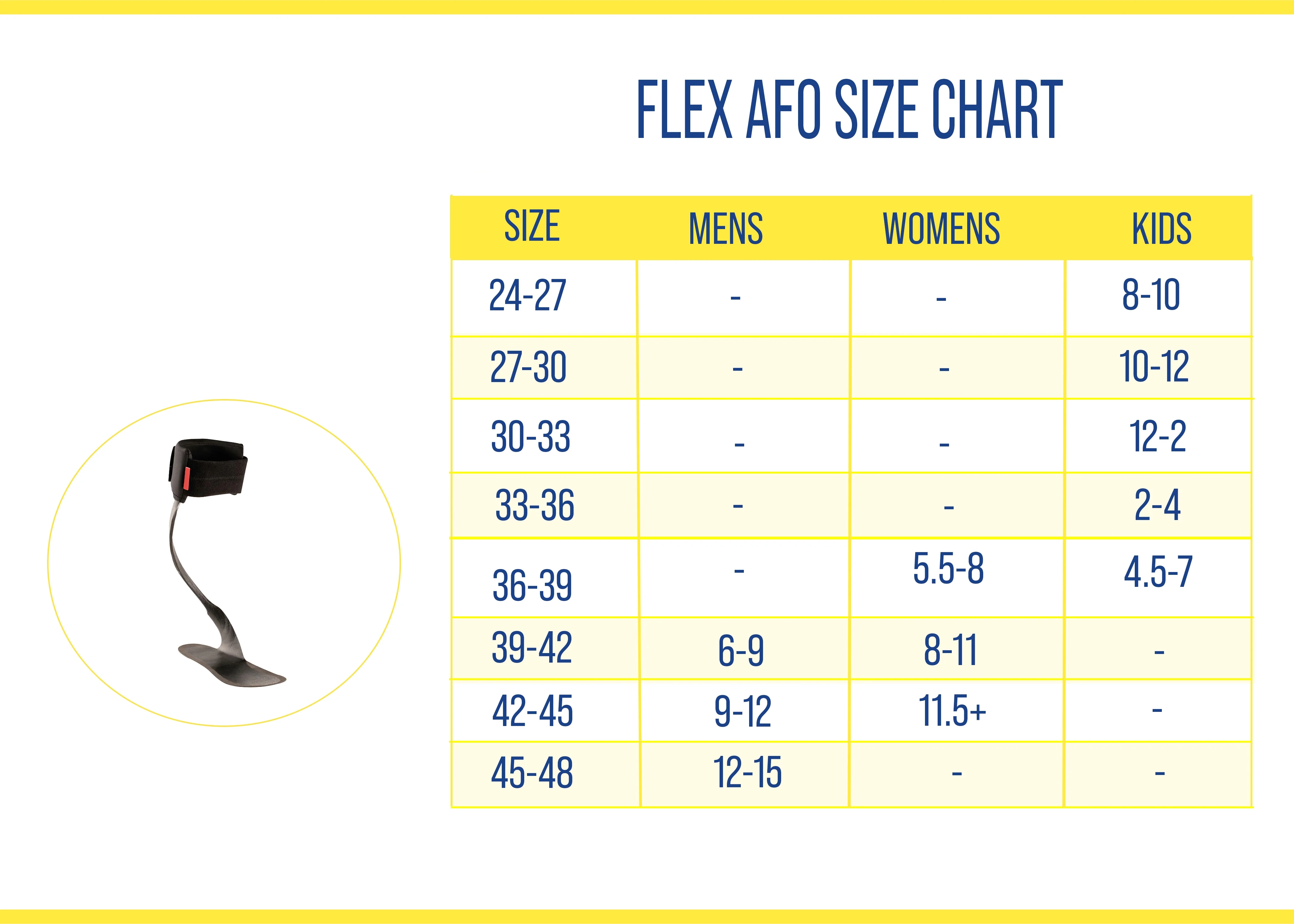 WalkOn Flex AFO PDAC L1951 by Brace Direct - Curated Treasures Market